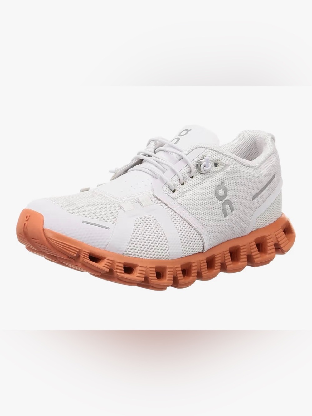 On Running Cloud 5 in the Frost / Canyon 7.5 women